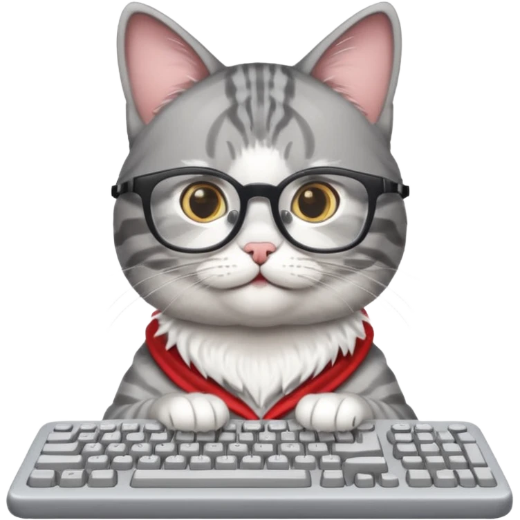 software engineer cat emoji