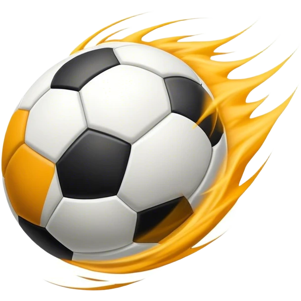 Cinematic Realistic image of an AFL ball captured mid-flight with dynamic motion blur and finely detailed rugged textures, set under dramatic stadium lighting that evokes high-energy athleticism emoji