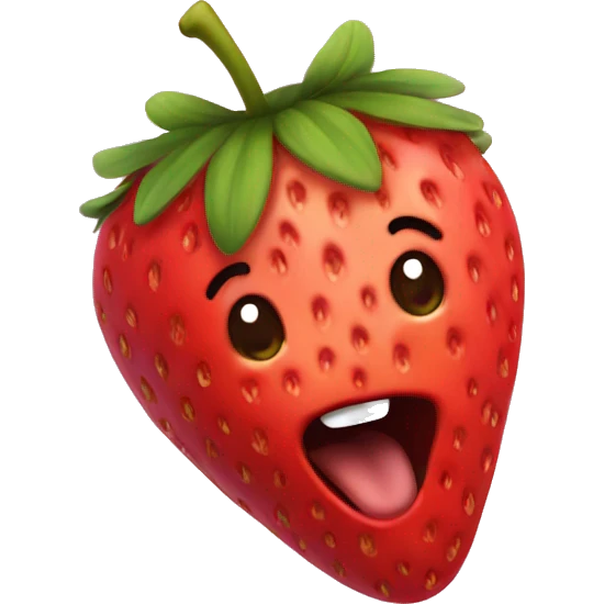 Strawberry emoji