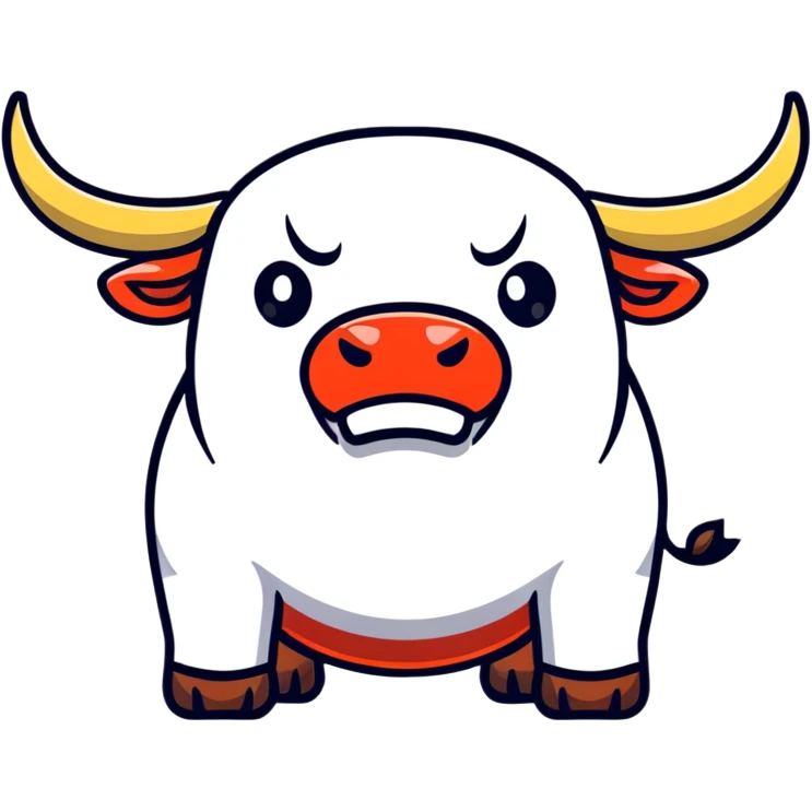 angry mischievous bull emoji