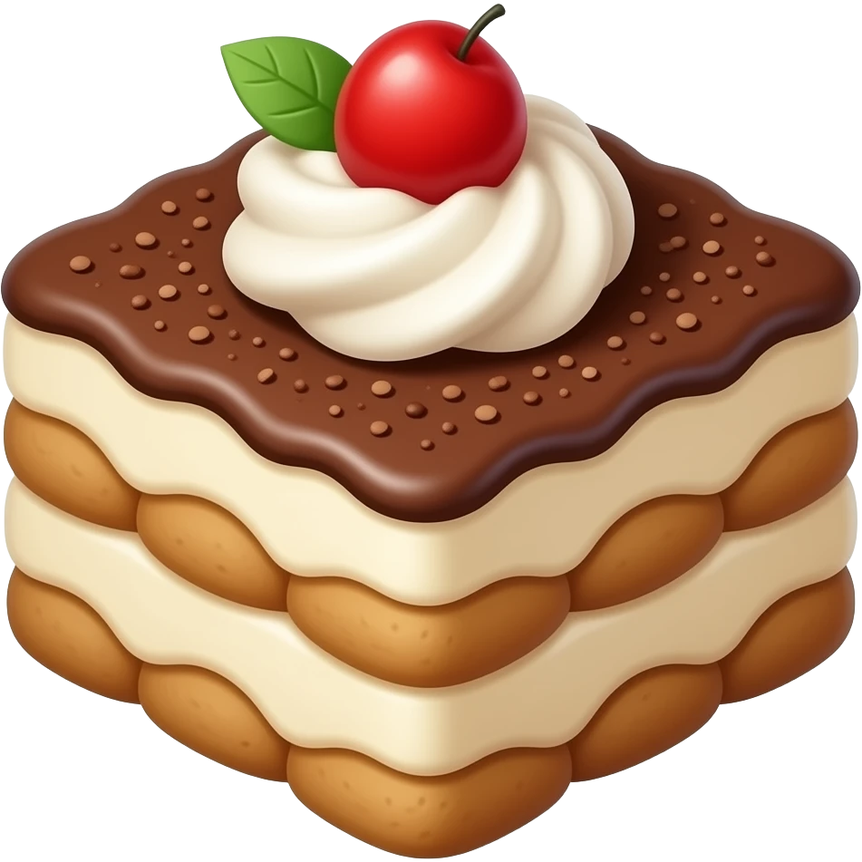 Tiramisu emoji