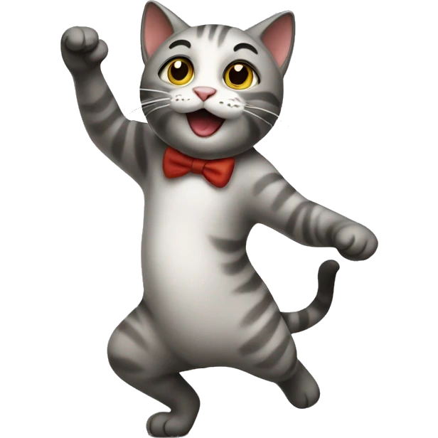 Cat dancing  emoji