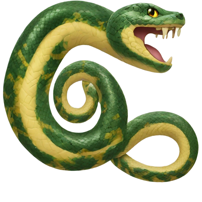 serpiente china emoji