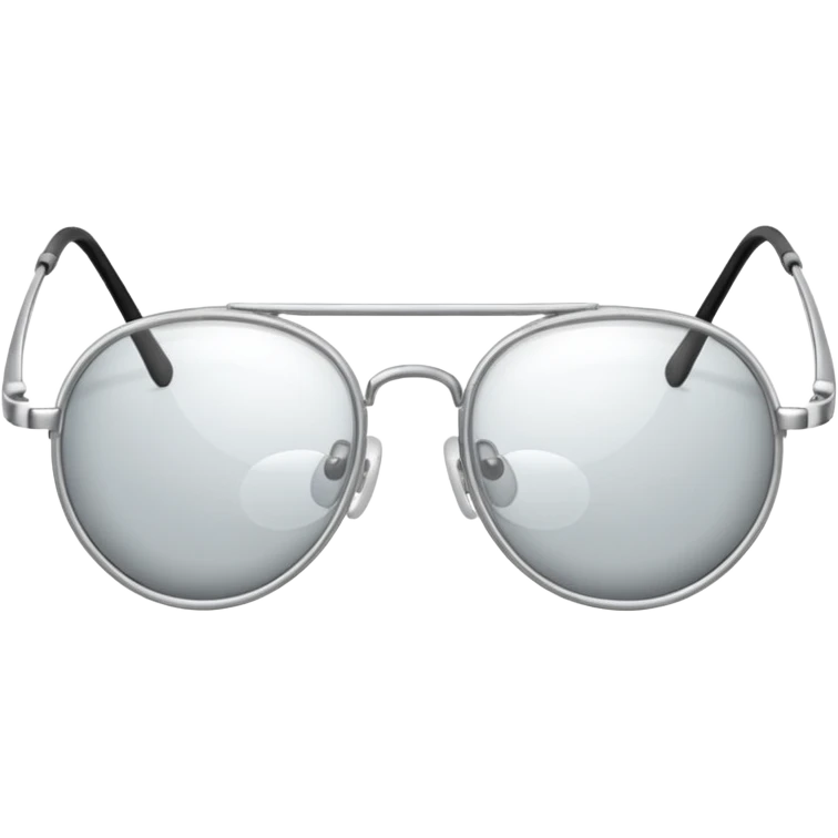 half moon glasses emoji