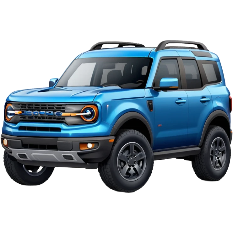 blue Ford bronco sport emoji