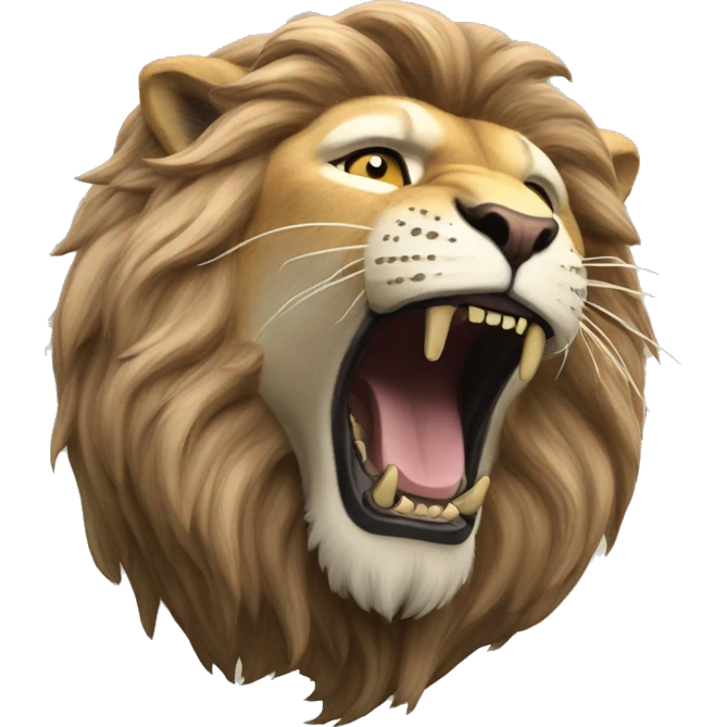 Narnia Aslan roar  emoji