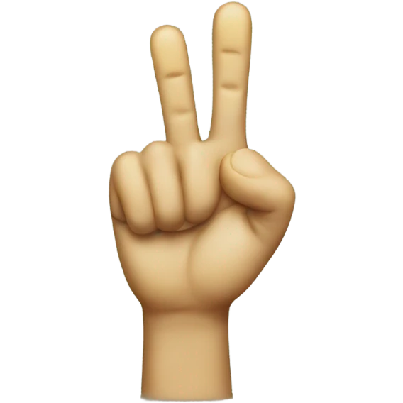 smiley finger emoji