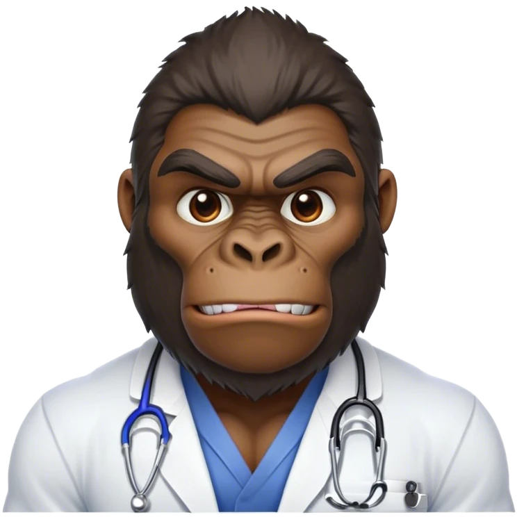 super buff doctor gorilla emoji