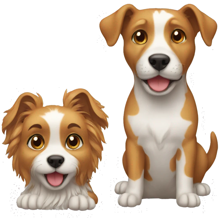 Cat + dog emoji