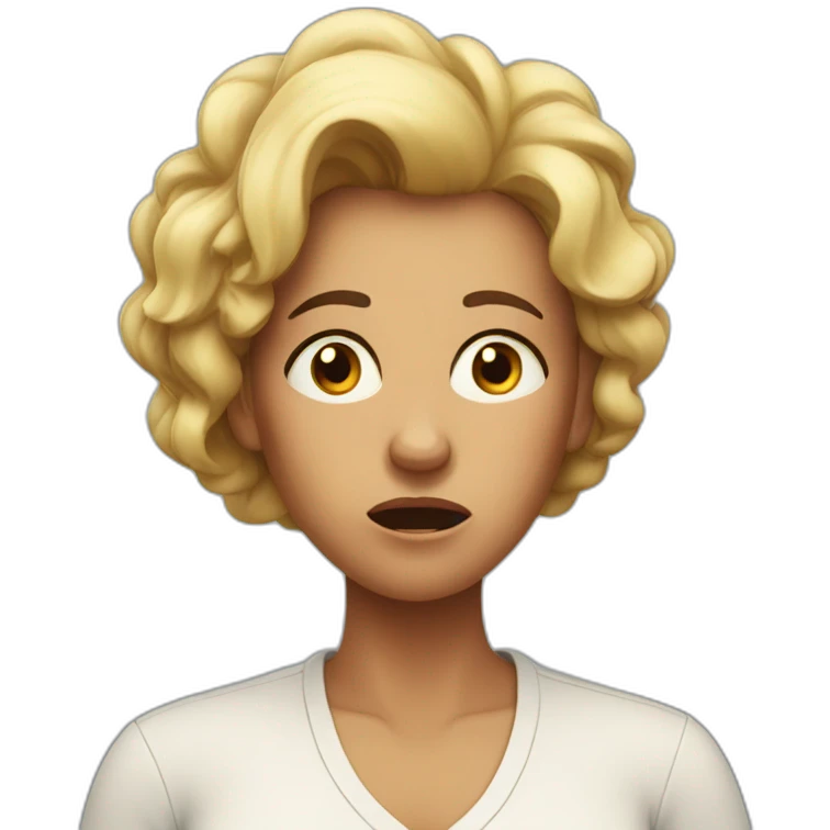 Frustrated mama emoji