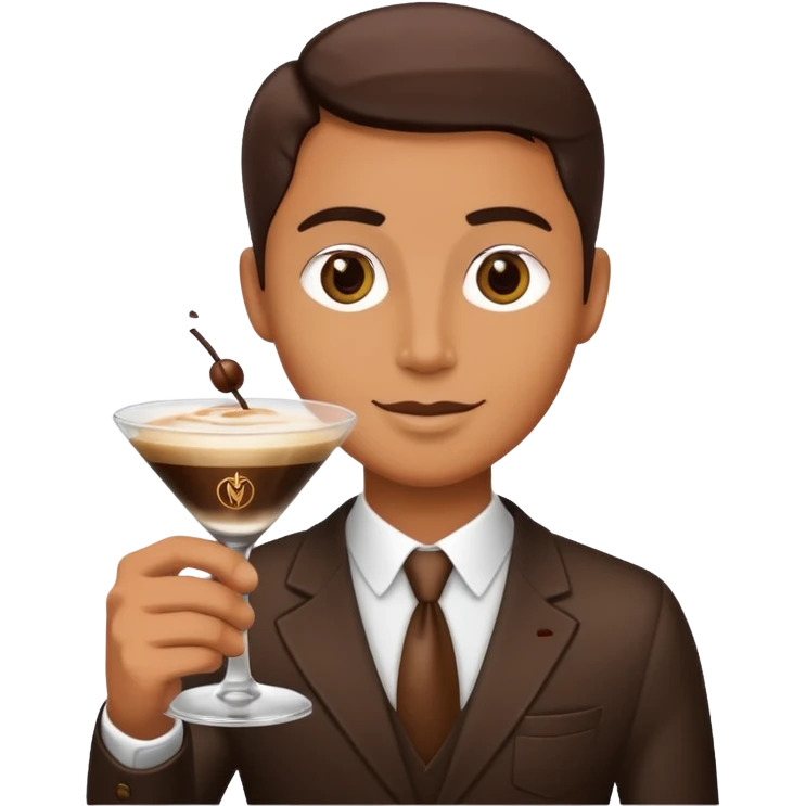 Espresso martini how do I put it in my insta caption emoji