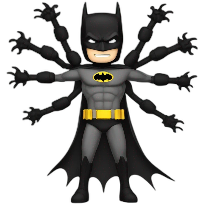 batman with 8 arms emoji