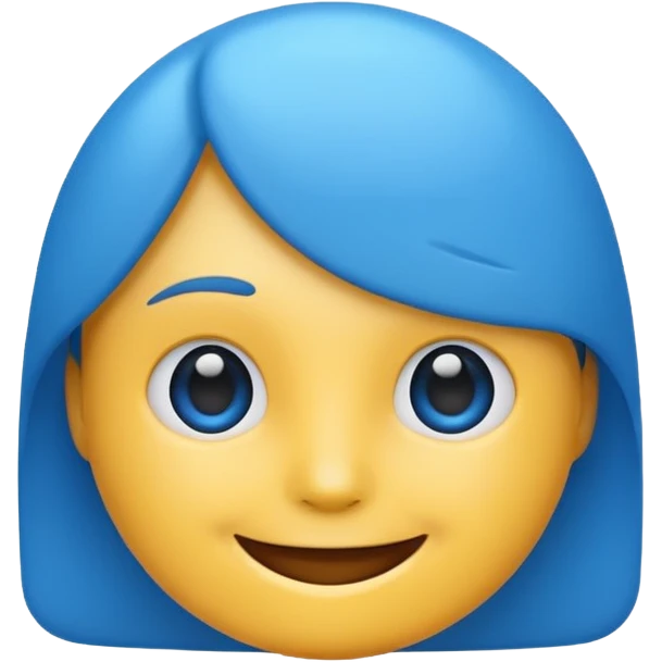 AI service emoji, modern and friendly, simple design emoji