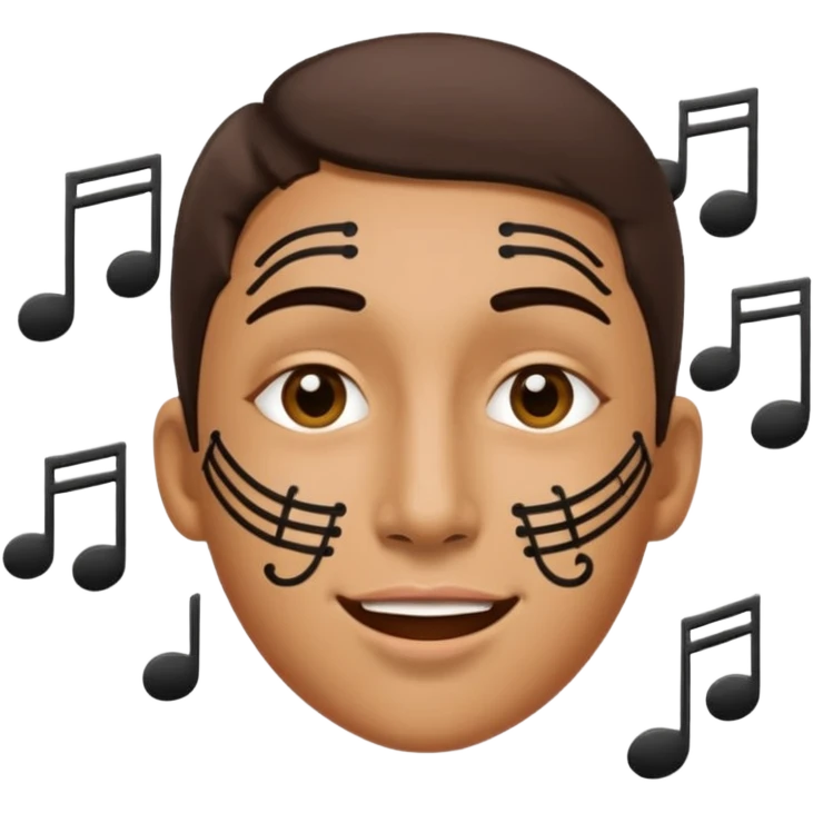 music face emoji