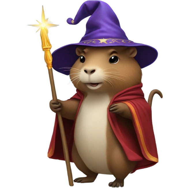 capybara wizard emoji
