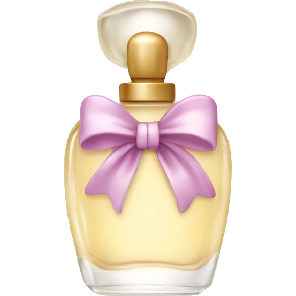 vanilla perfume with a bow emoji
