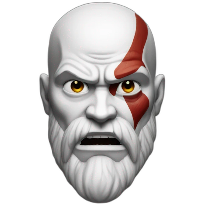 kratos face emoji