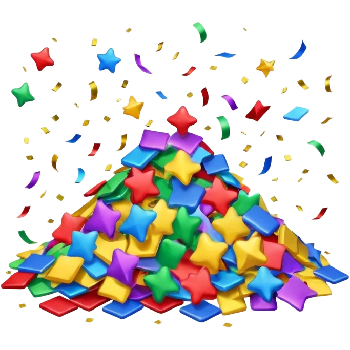 cañon de confeti emoji