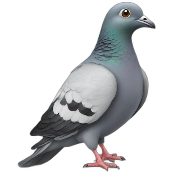 pigeon pencil emoji