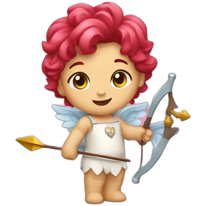 cupido arco y flecha emoji