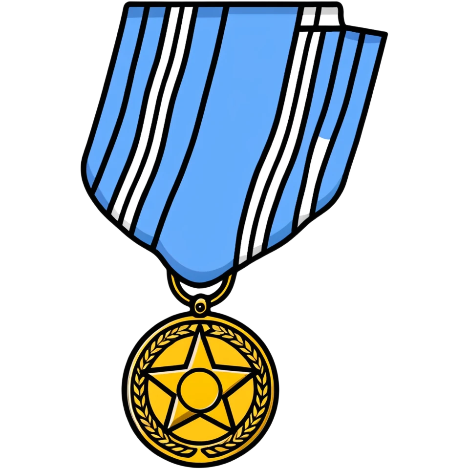 historical military medal emoji