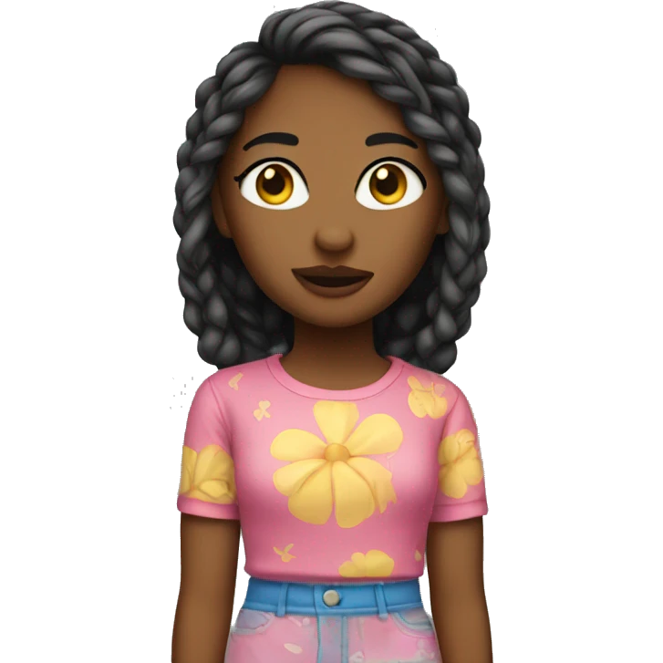 brat girl summer emoji