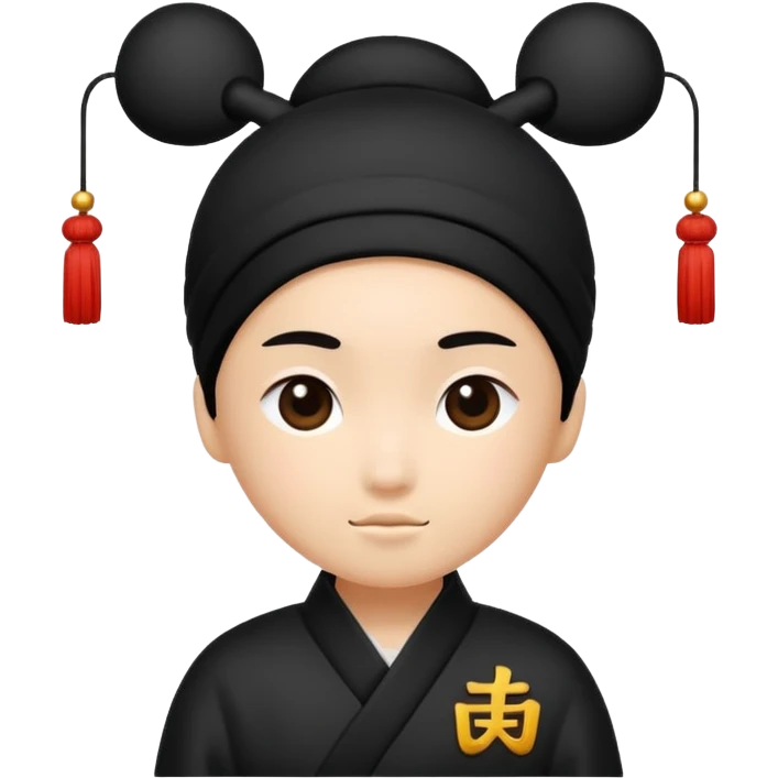 the Chinese character 京 as a single, bold emoji, centered, modern style emoji