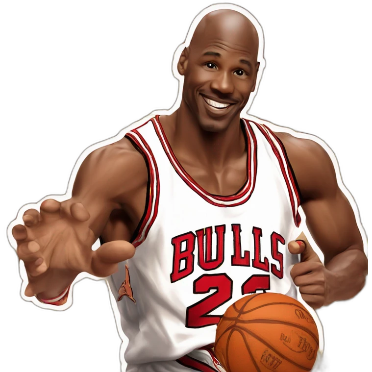 micheal-jordan et Jams emoji