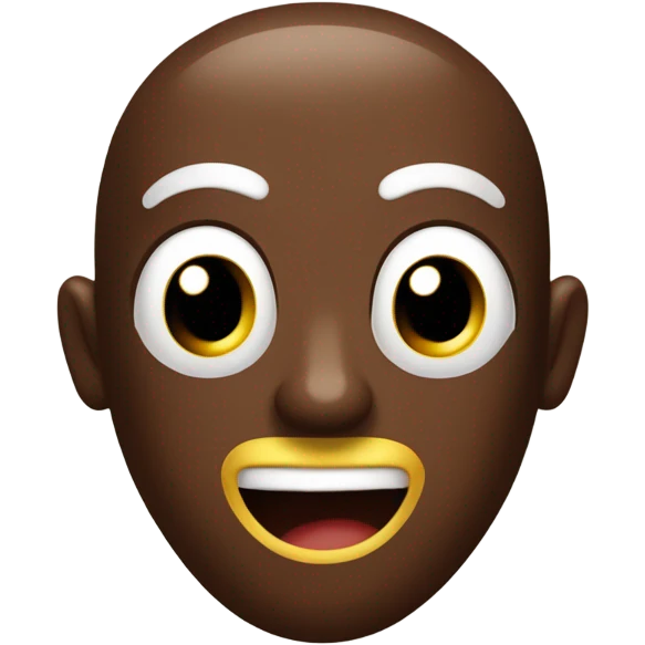Plátano con chocolate  emoji