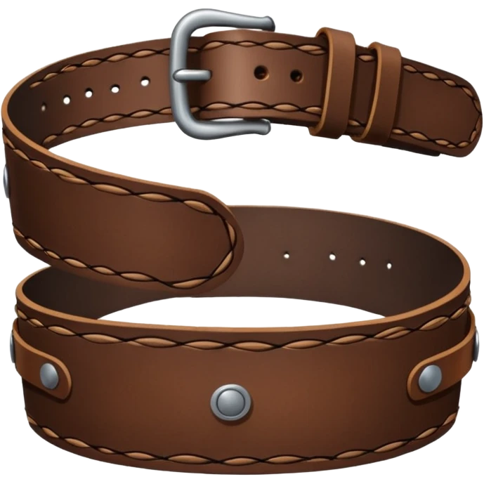 A whipping belt emoji