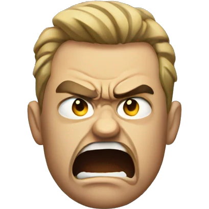 Angry emoji