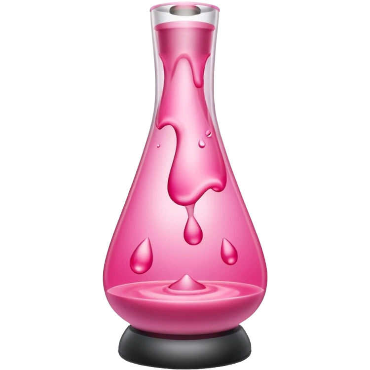 Pink lava lamp  emoji