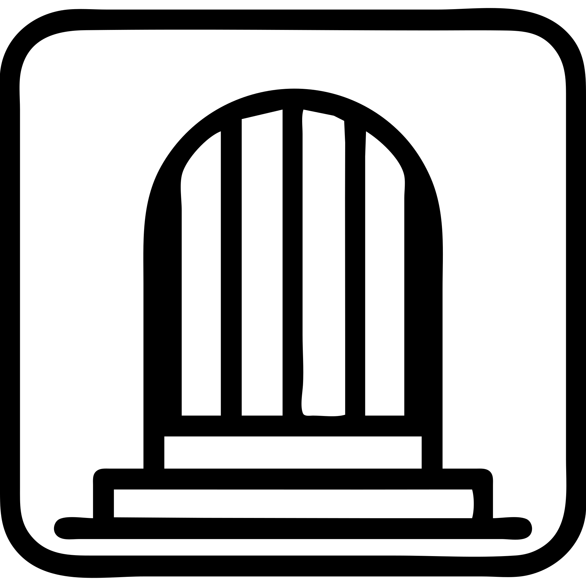 A minimalist dungeon emoji with simple lines and shapes, muted colors emoji