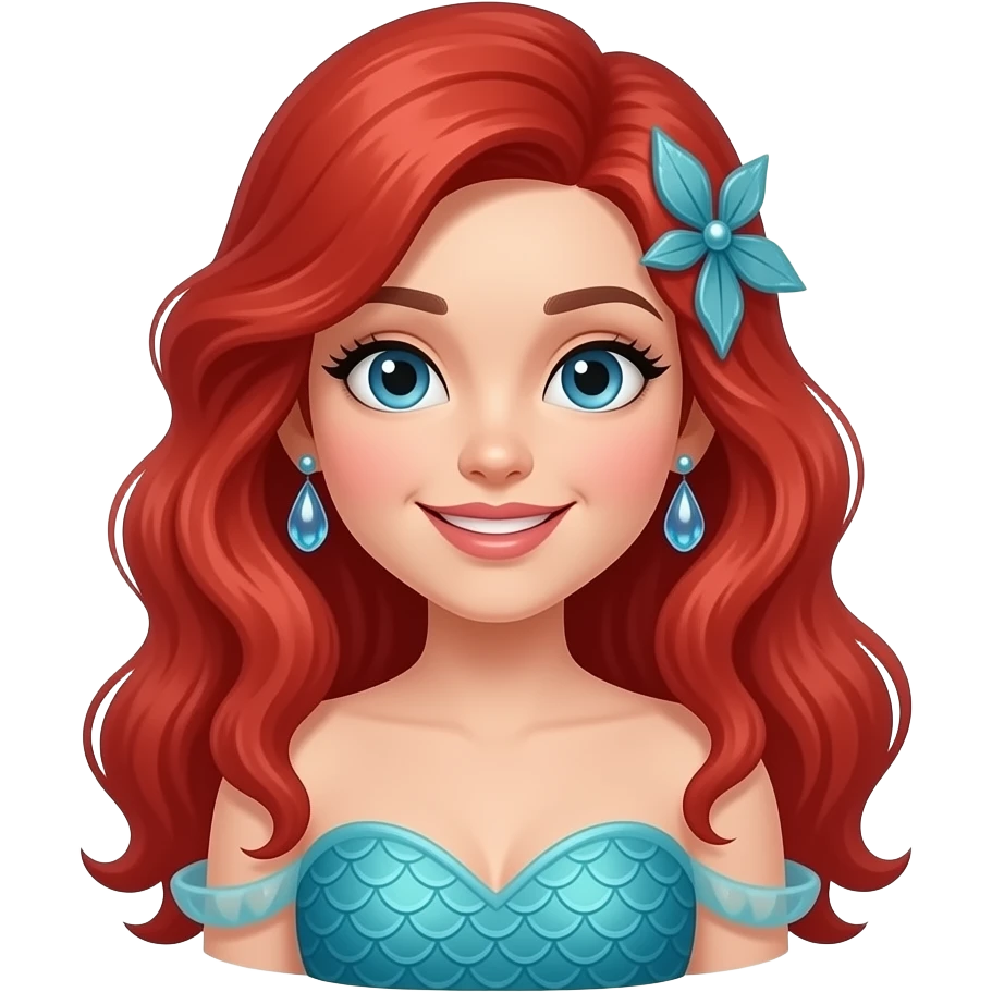 Mermaid costume emoji