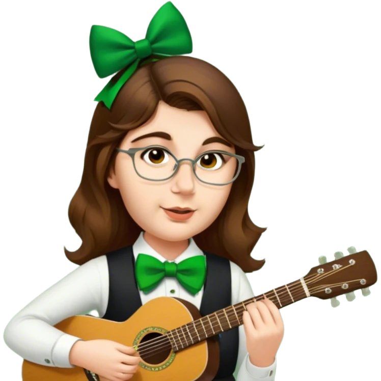 Leprechaun Guitarist emoji