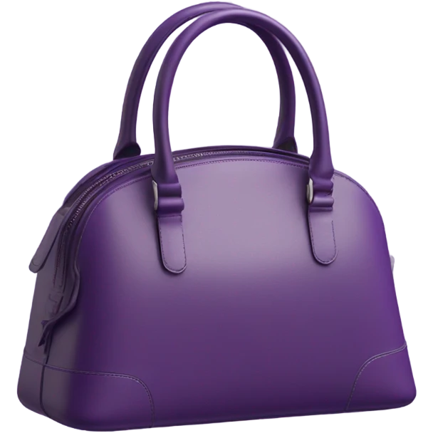 Purple handbag emoji