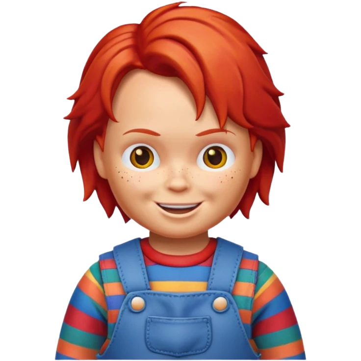 Un emojin de chuky emoji