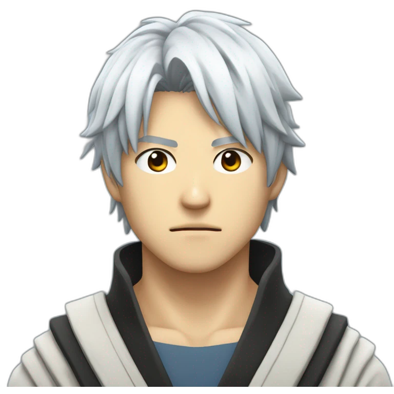 Gintoki qui est fatigué emoji