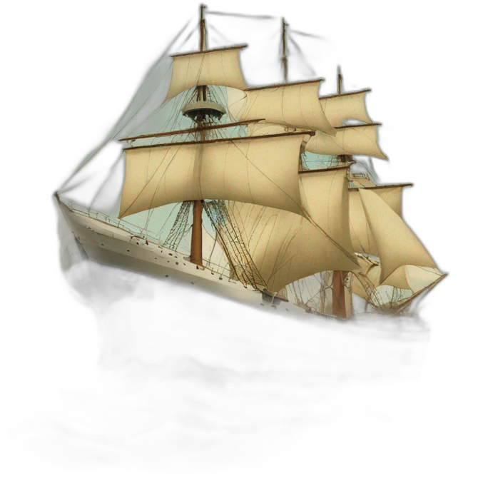 merchant ship 1940s emoji