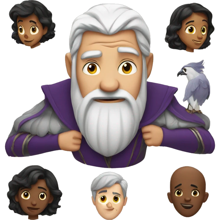 disney's merlin emoji