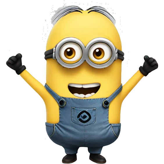 MINIONS HAPPY emoji