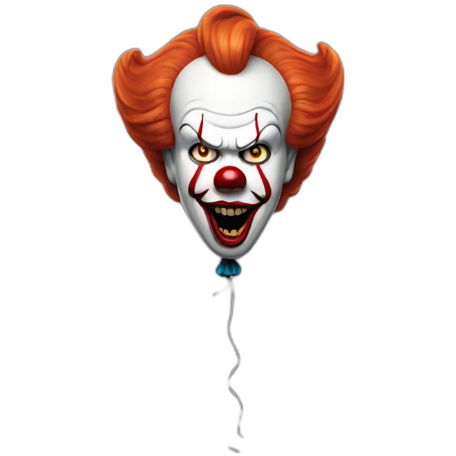 pennywise balloon emoji