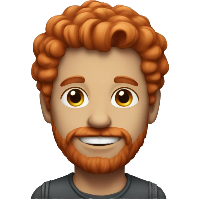A man painter with red hair  emoji