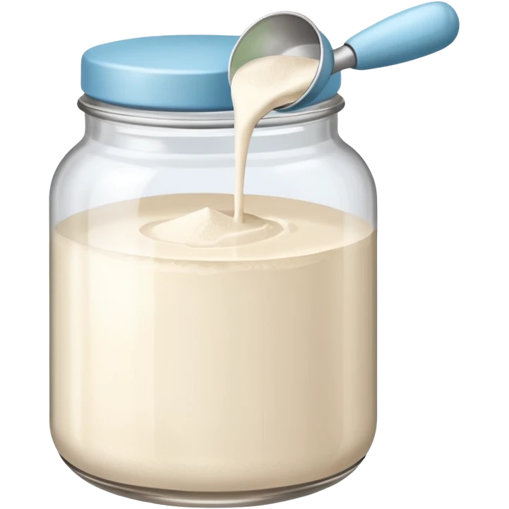 1 scoop de colageno (en un tarro) emoji