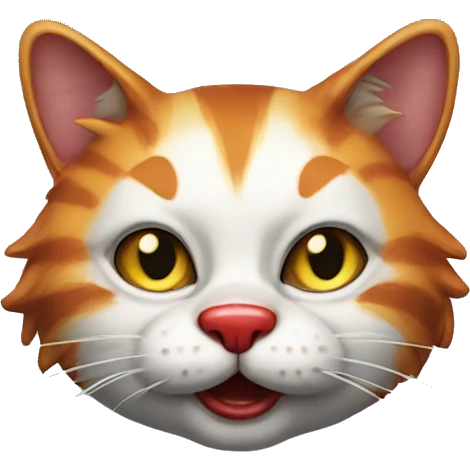 clown cat emoji