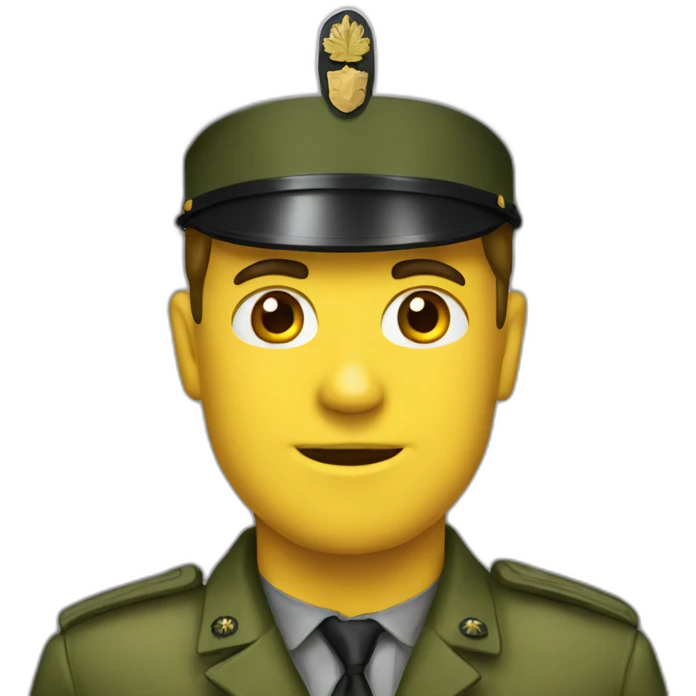 Militaire canada emoji