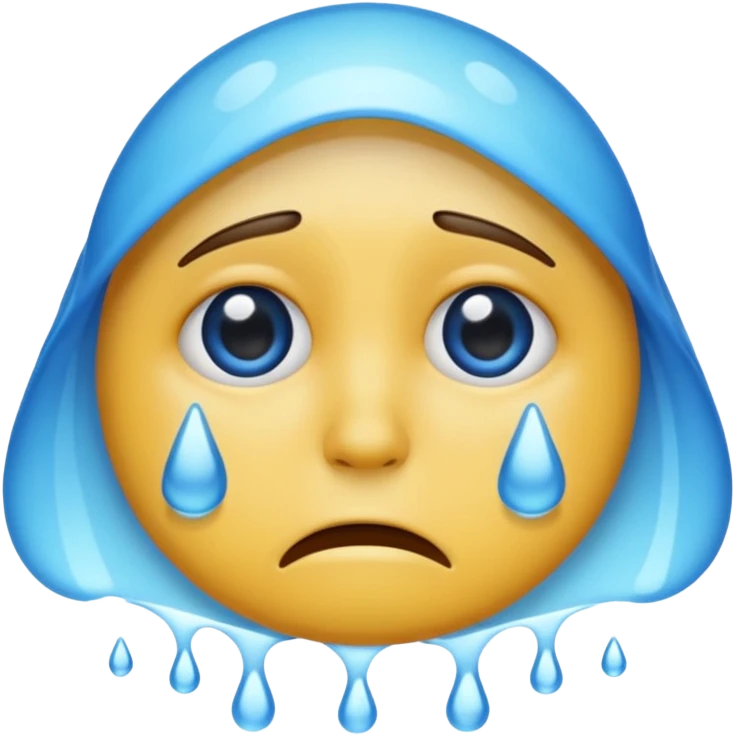 Üzgün gözleri dolan emoji emoji