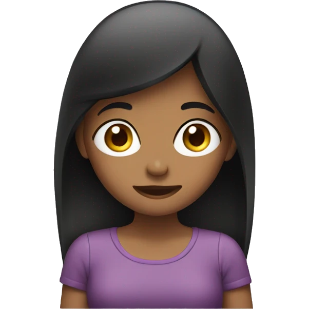 a girl watching shows on phone emoji