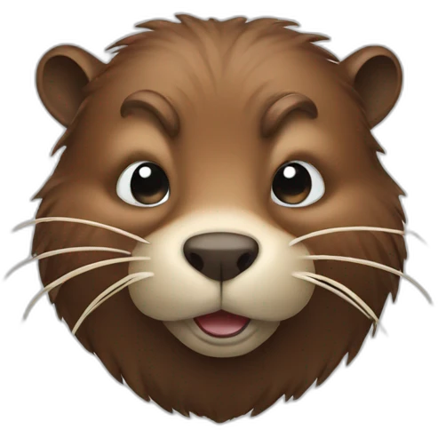 Beaver bull emoji