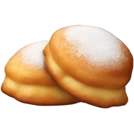 Realistic beignets  emoji